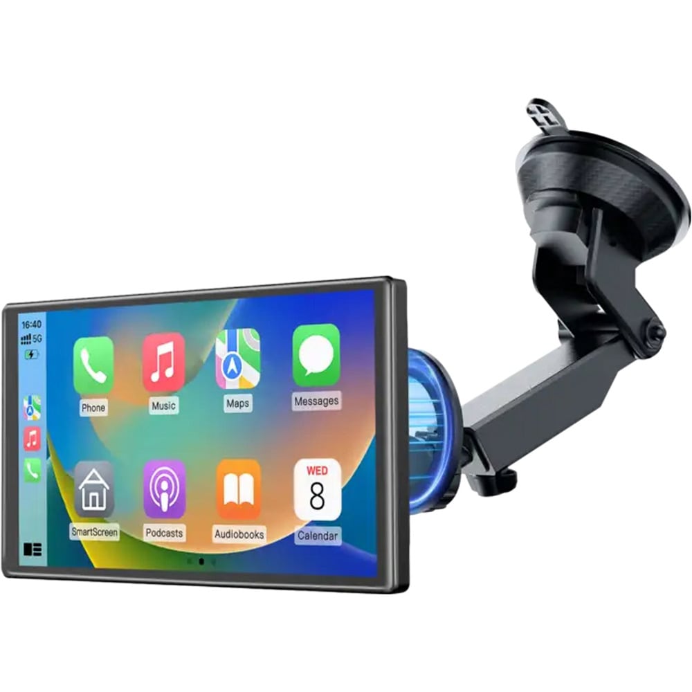 AutoSky APID-302 CarPlay-skärm / 7-tums bilskärm / Trådlös Apple CarPlay och Android Auto