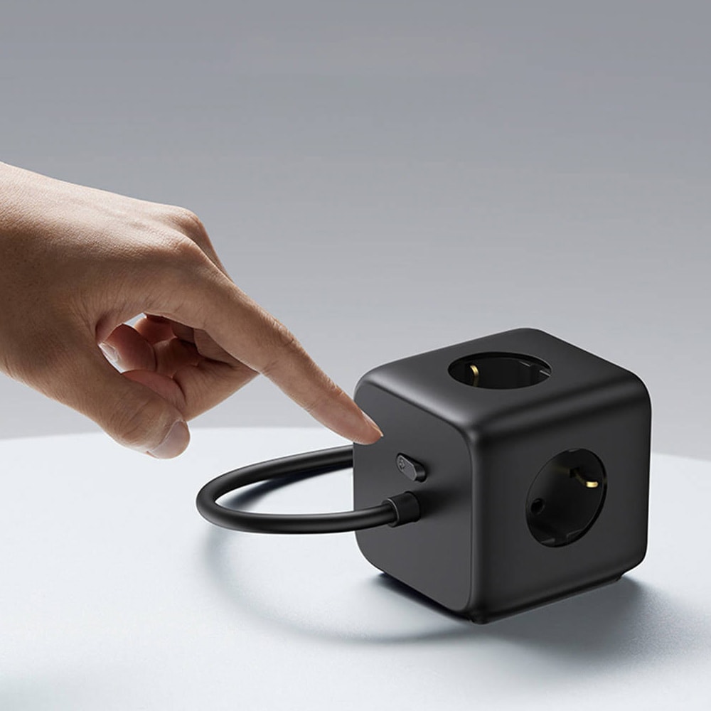 UGREEN Nexode DigiNest Cube jatkojohto 65 W GaN – 3x Schuko, 2x USB-C, 2x USB-A, PD & PPS