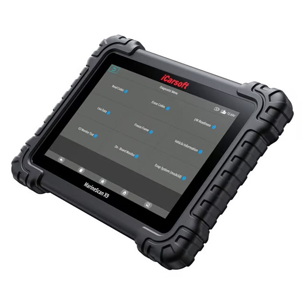 iCarsoft MarineScan X9 / Marin diagnosskanner / Diagnosverktyg för vattenskotrar och båtmotorer