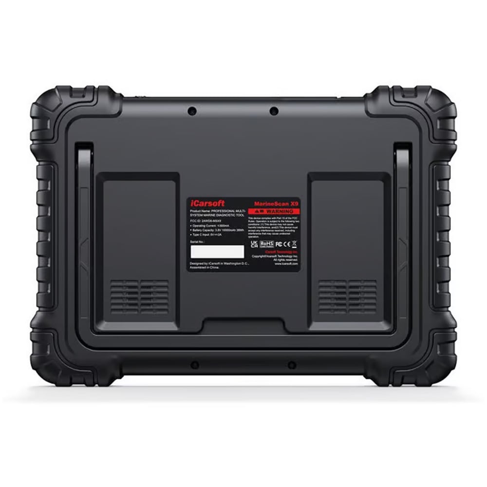 iCarsoft MarineScan X9 / Marin diagnosskanner / Diagnosverktyg för vattenskotrar och båtmotorer