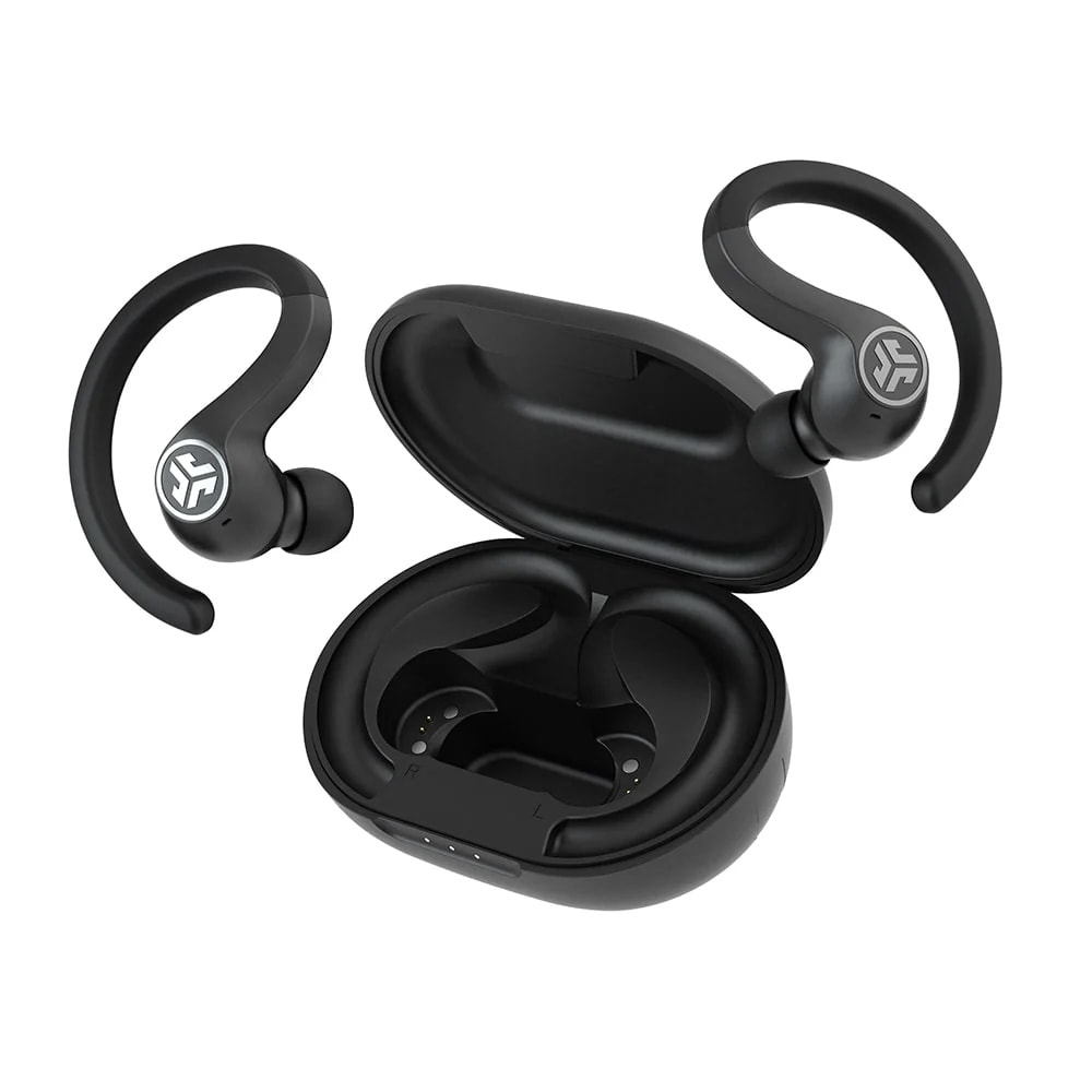 JLab Go Air Sport TWS Sporthörlurar - Svart / Trådlösa in-ear-hörlurar / True Wireless-hörlurar