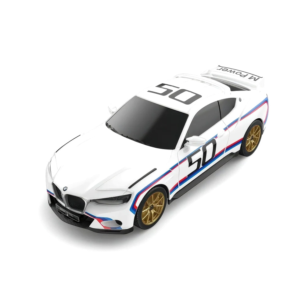 Rastar BMW 3.0 CSL Radiostyrd Bil / Fjärrstyrd BMW-leksaksbil / Radiostyrd modellbil