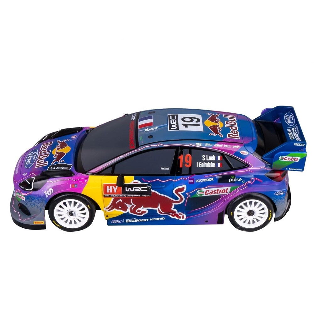 Nikko Ford Puma M-sport Hybrid Rally Radiostyrd bil / RC-rallybil / Fjärrstyrd Ford Puma