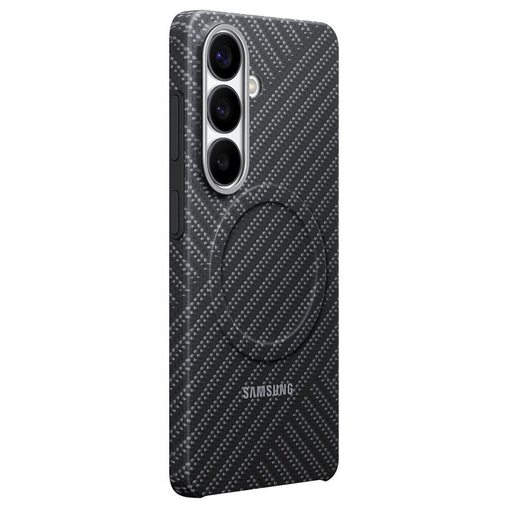 Samsung Galaxy S26 Carbon Magnet Case EF-KS942SSEGWW / Aramid-cover / Magnetisk mobilcover