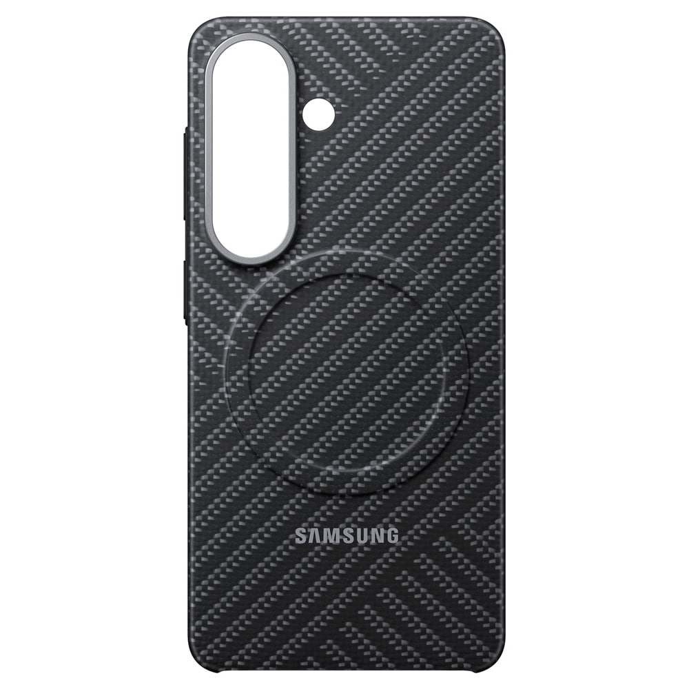 Samsung Galaxy S26 Carbon Magnet Case EF-KS942SSEGWW / Aramid-cover / Magnetisk mobilcover