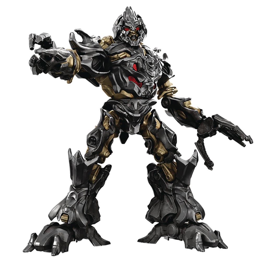 Blokees Transformers Class 10 Megatron med ljuseffekt / Byggfigur 75 delar / Rörlig samlarfigur