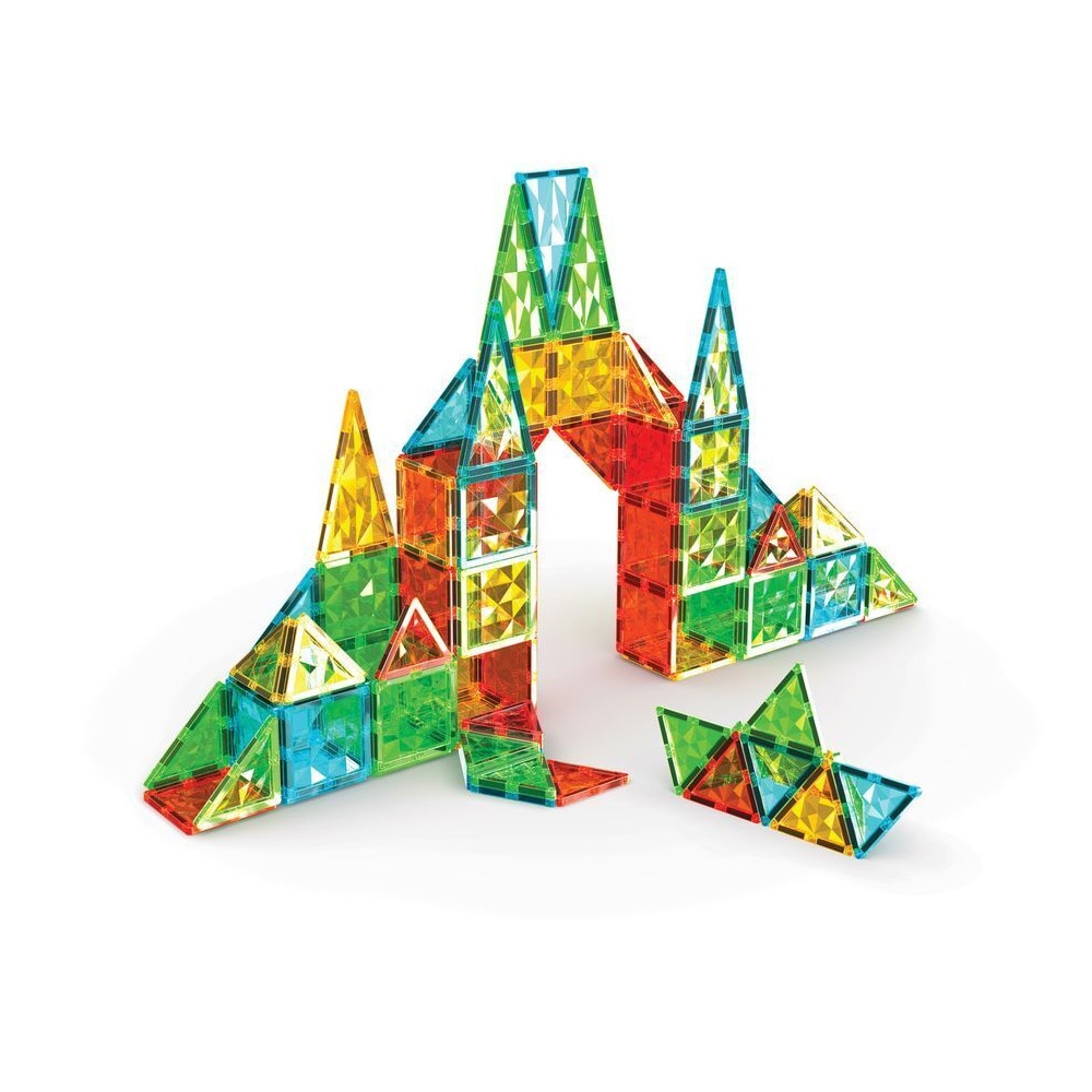 Geomag Gems Magnetisk Byggset 100 Delar / Magnetbyggsats / Magnetiska byggplattor