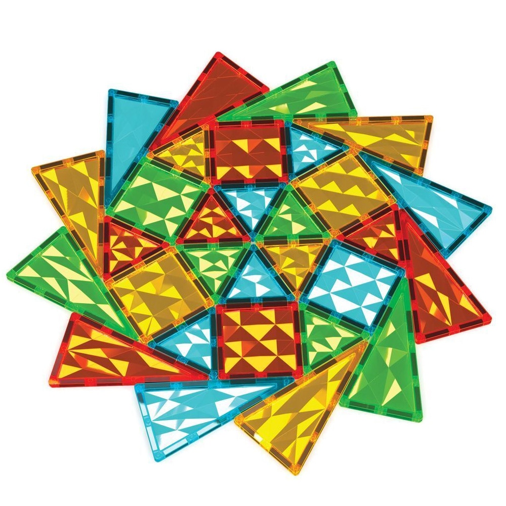 Geomag Gems Magnetisk Byggset 100 Delar / Magnetbyggsats / Magnetiska byggplattor