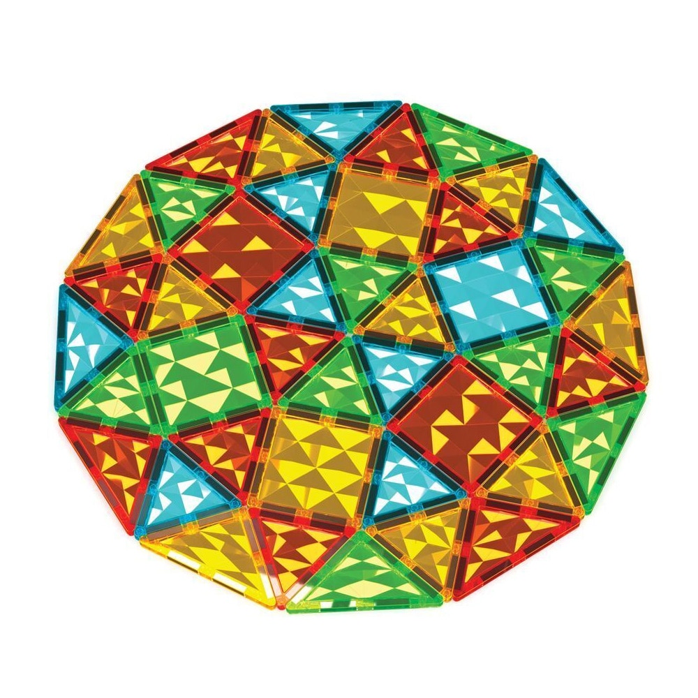 Geomag Gems Magnetisk Byggset 100 Delar / Magnetbyggsats / Magnetiska byggplattor