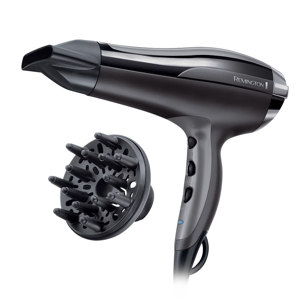 Remington Pro-Air Turbo D5220 / Hårtork 2400 W / Jonisk hårfön med diffuser