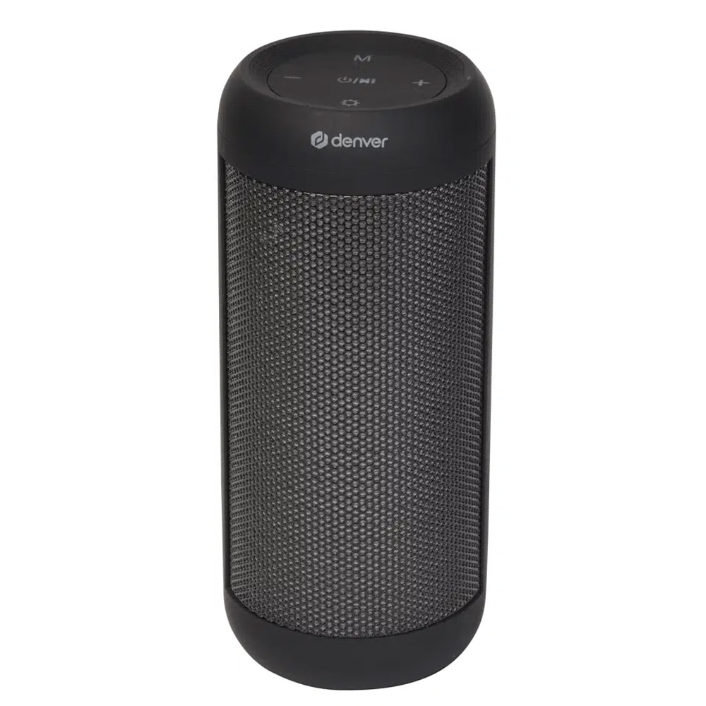 Denver BTL-63 Bluetooth-högtalare med LED / Portabel högtalare / TWS-högtalare med ljuseffekter