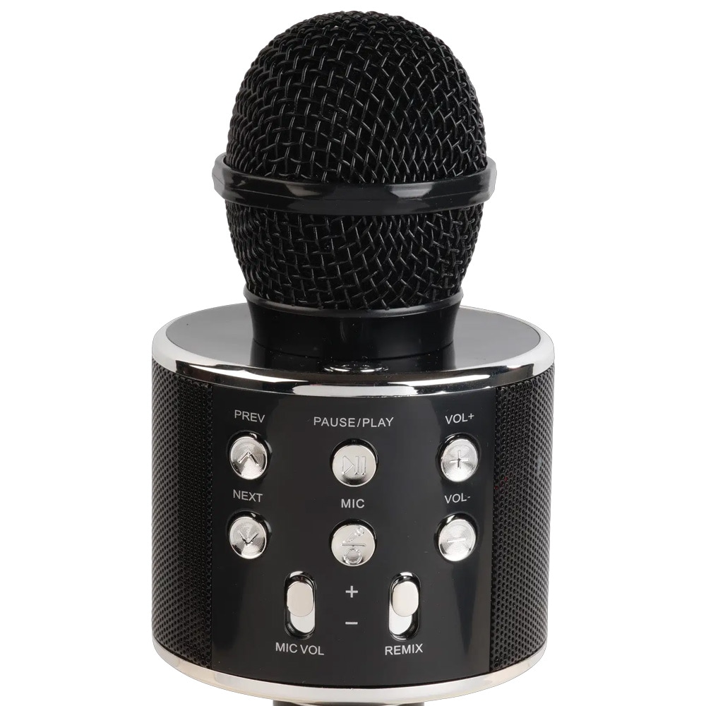 Denver KMS-20B Karaokemikrofon / Bluetooth-mikrofon med högtalare / Trådlös karaokemikrofon