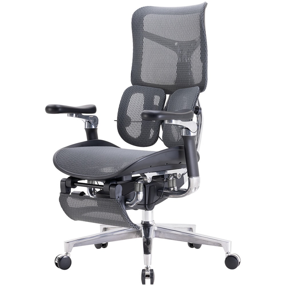 Sihoo Doro S300 Ergonomisk Kontorsstol med benstöd / Justerbar skrivbordsstol / Nätstol