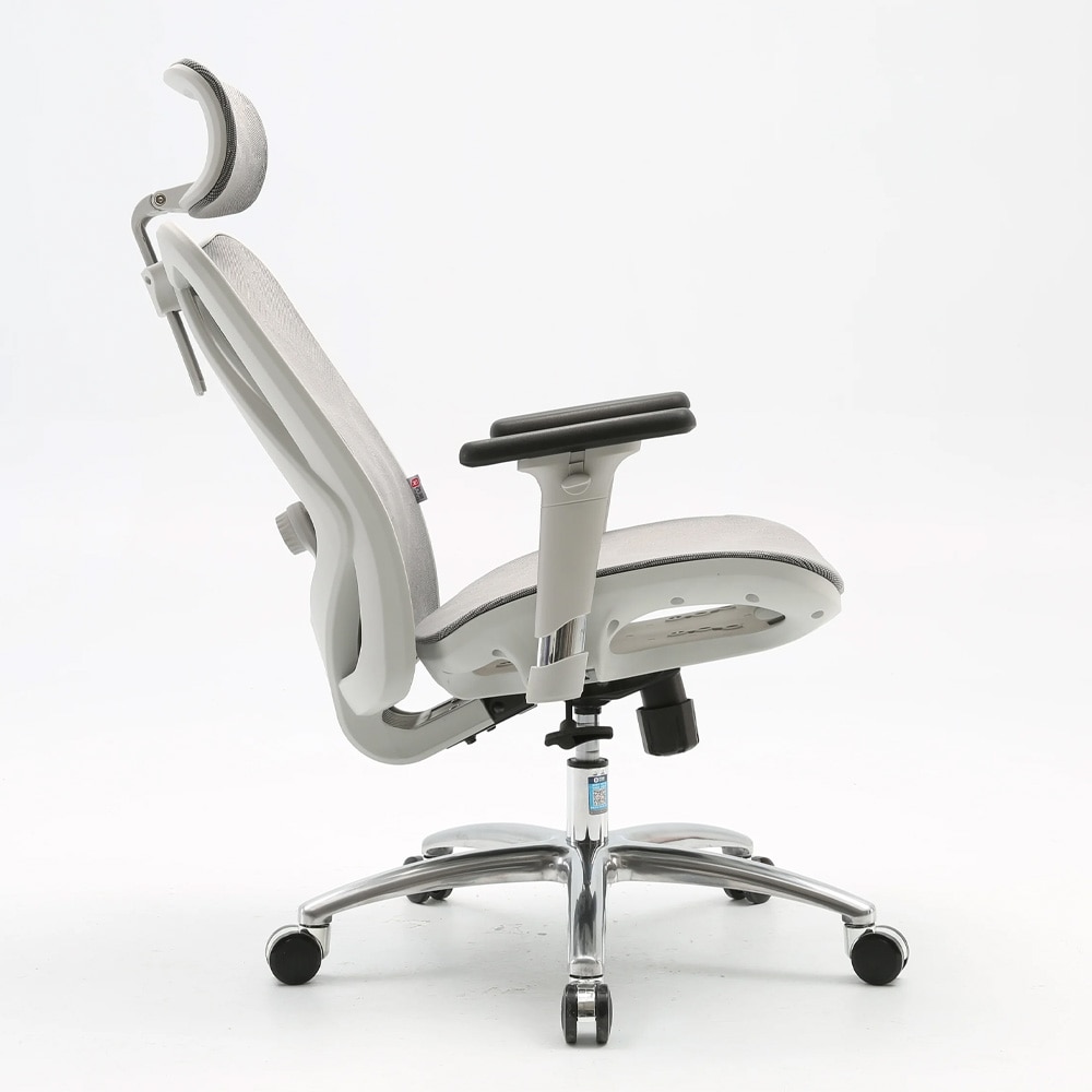 Sihoo M57 Ergonomisk Kontorsstol - Grå / Justerbar skrivbordsstol / Kontorsstol i nät