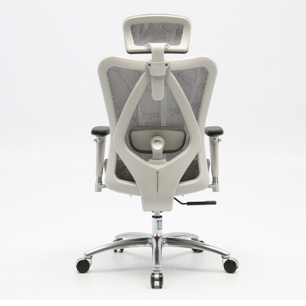 Sihoo M57 Ergonomisk Kontorsstol - Grå / Justerbar skrivbordsstol / Kontorsstol i nät