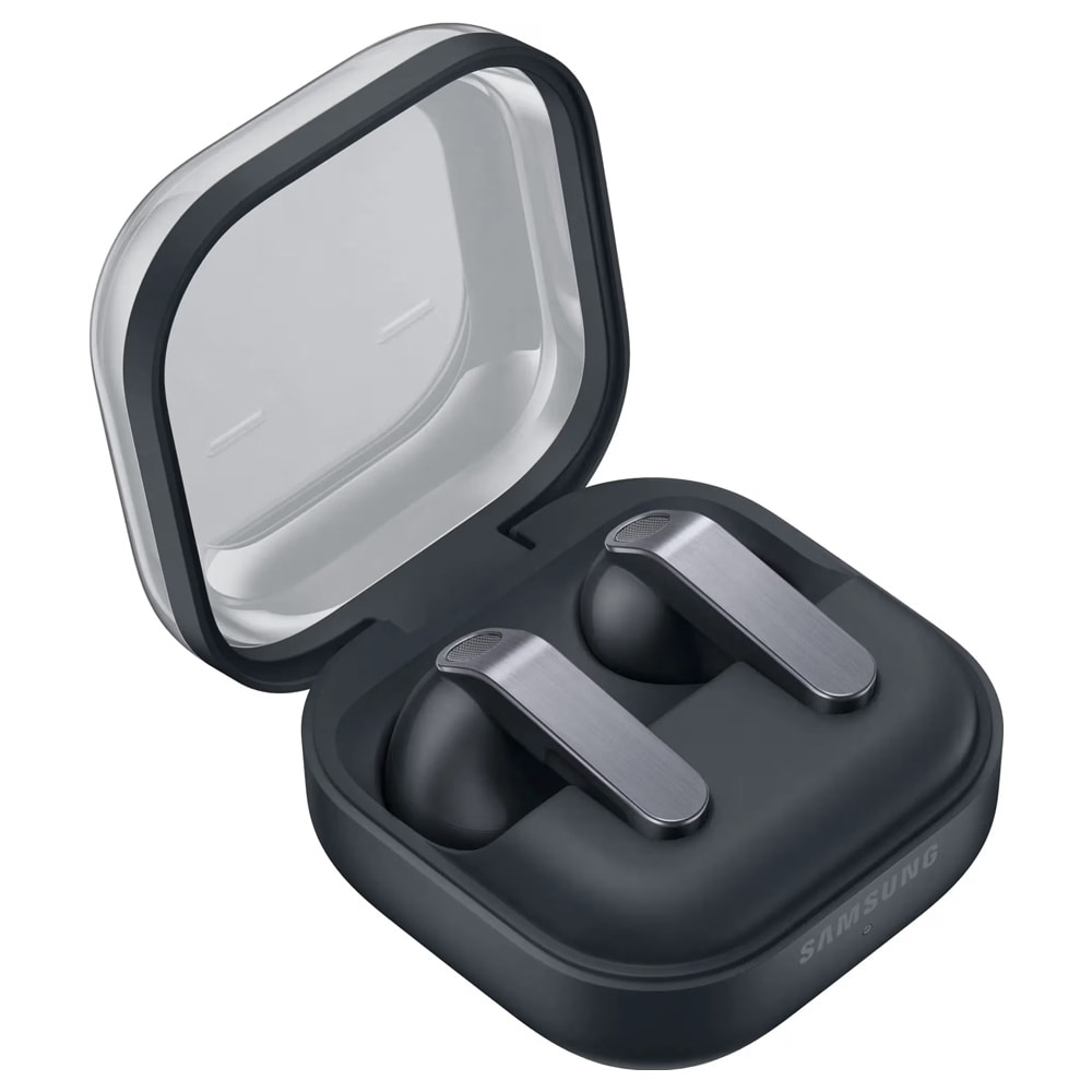 Samsung Galaxy Buds4 - Svart / Trådlösa hörlurar med ANC / Bluetooth-öronsnäckor
