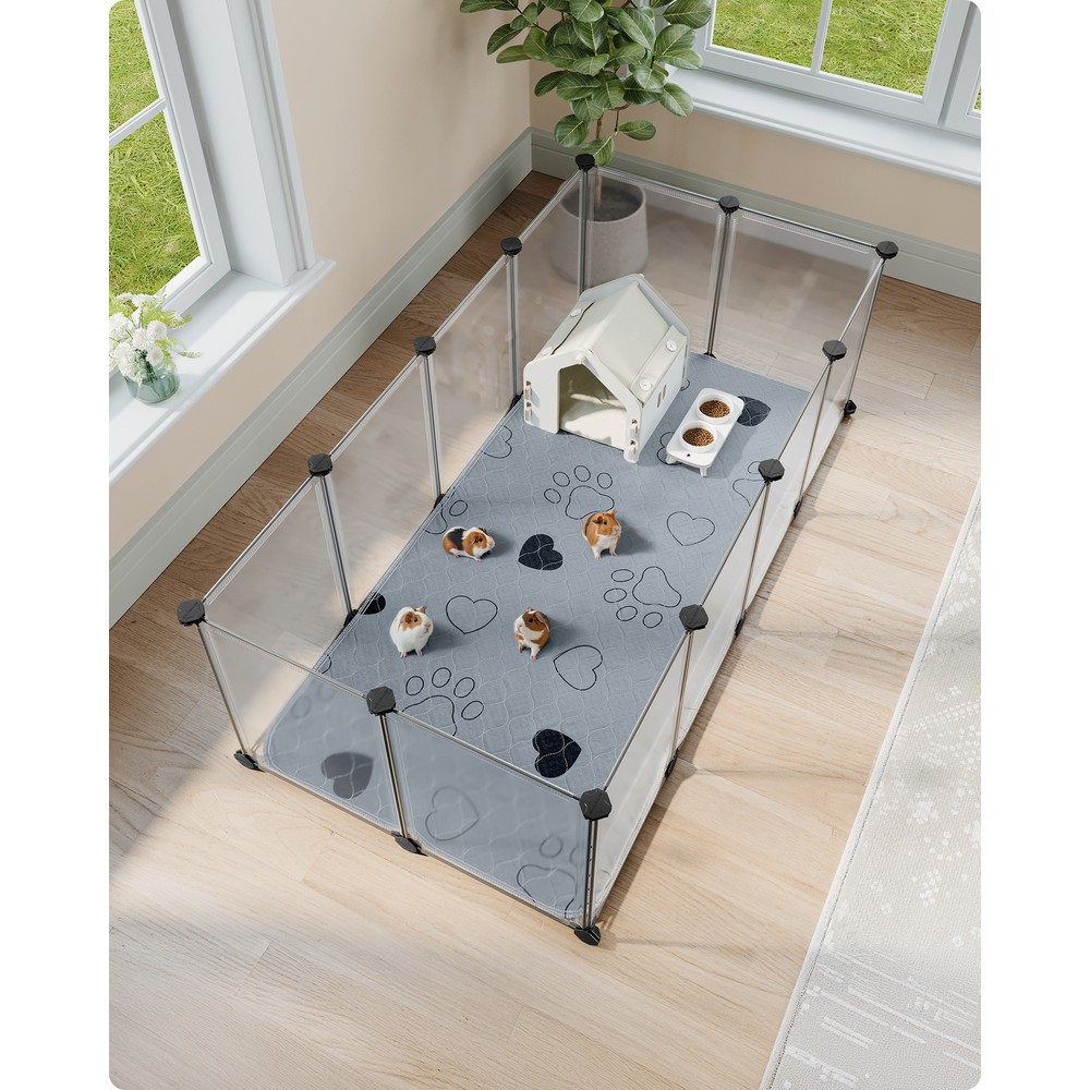 Pestävät lemmikkien alustat 122x61 cm, 2 kpl:n pakkaus – Harmaa / Pentumattoja / Koiran virtsanestomattoja