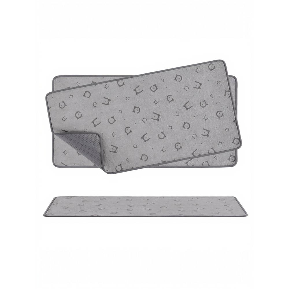 Pestävät, vedenpitävät lemmikkien alustat 122x61 cm, 2 kpl:n pakkaus – Harmaa / Pentumattoja / Virtsamattoja