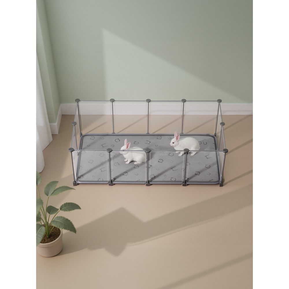 Pestävät, vedenpitävät lemmikkien alustat 122x61 cm, 2 kpl:n pakkaus – Harmaa / Pentumattoja / Virtsamattoja