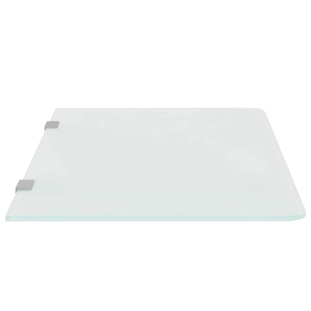 Urinoarvägg 90×40 cm / skiljevägg i härdat glas / insynsskydd – Halvtransparent