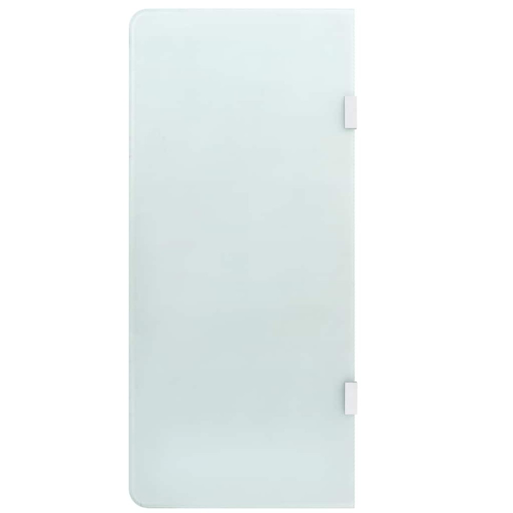 Urinoarvägg 90×40 cm / skiljevägg i härdat glas / insynsskydd – Halvtransparent