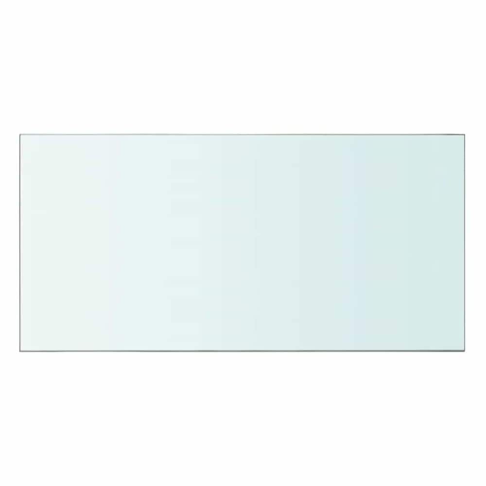 Glashylla 60×30 cm / hyllplan i härdat glas / vägghylla – Transparent