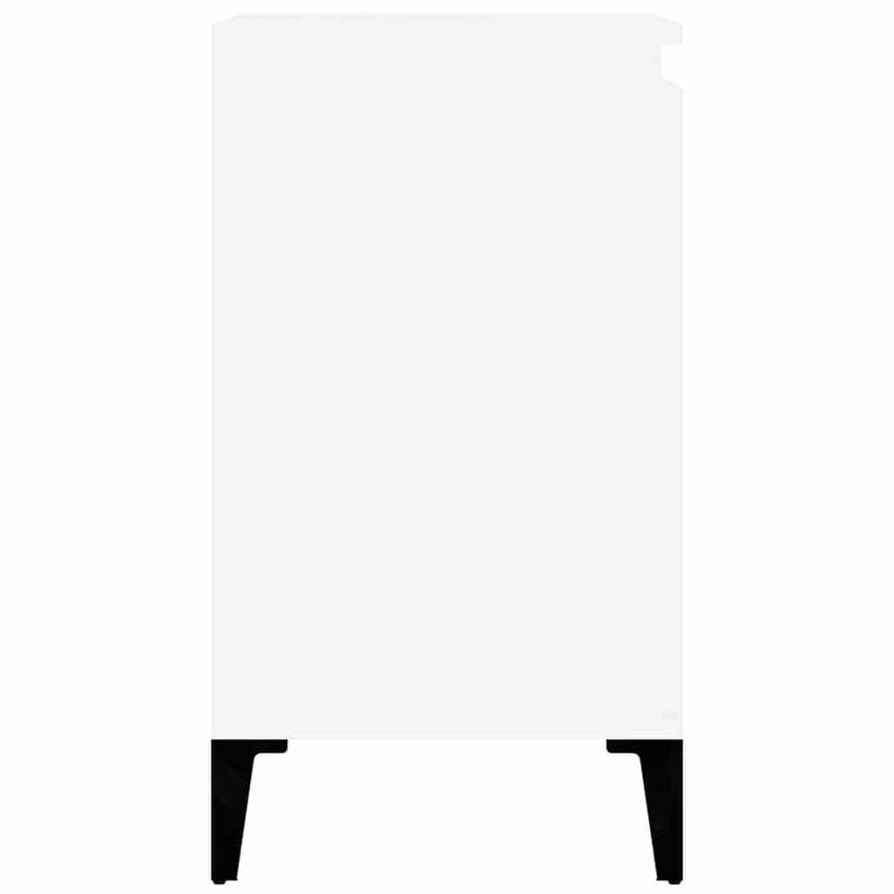 Tvättställsskåp 58×33×60 cm / badrumsskåp / skåp för handfat – Vit