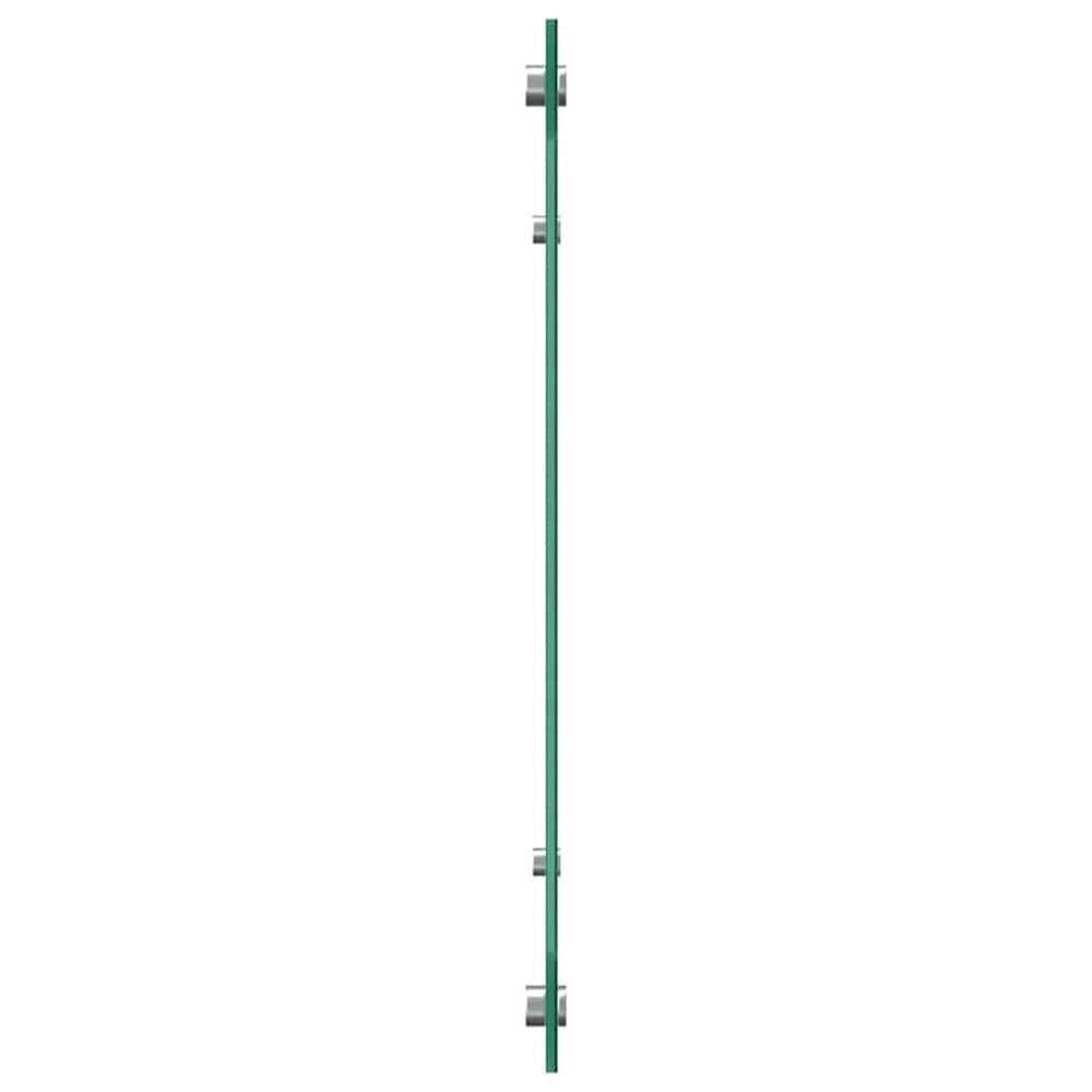 Stänkskydd i härdat glas 100×40 cm / skydd för köksvägg / väggskydd – Transparent
