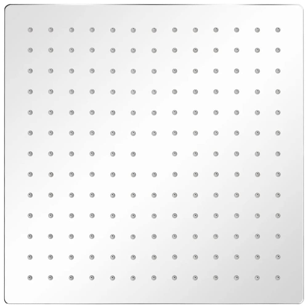 Takdusch 30×30 cm / fyrkantigt takduschhuvud med antikalkmunstycken – Rostfritt stål