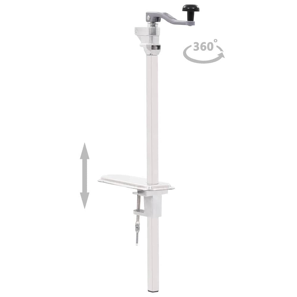 Bordmonteret dåseåbner 70 cm / dåseåbner med bordklemme / åbner til konservesdåser