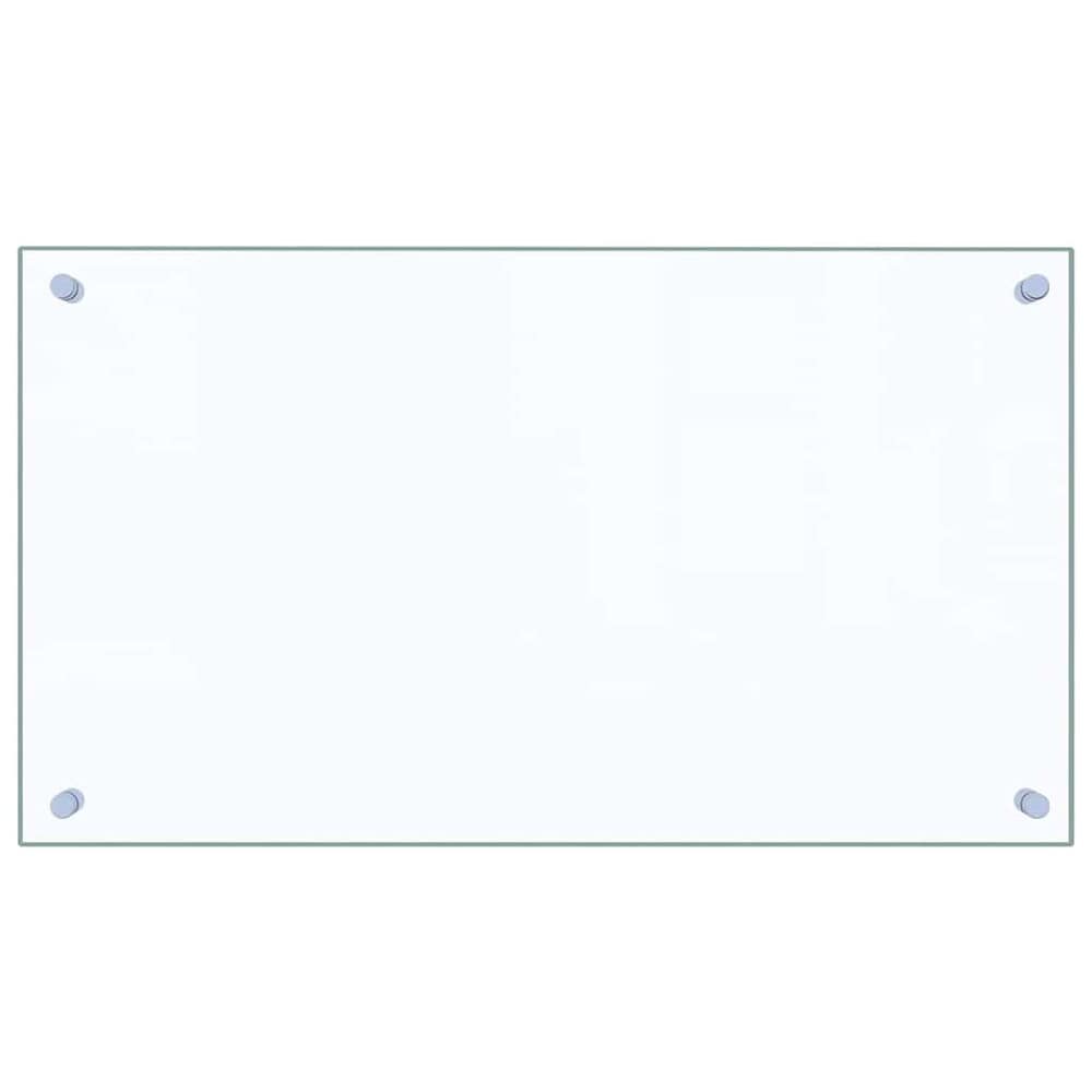 Stänkskydd i härdat glas 70×40 cm / skydd för köksvägg / väggskydd – Transparent
