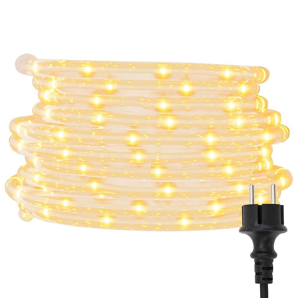 Ljusslang 50 m med 1200 LED / flexibel ljusslinga för jul och dekoration – Varmvit