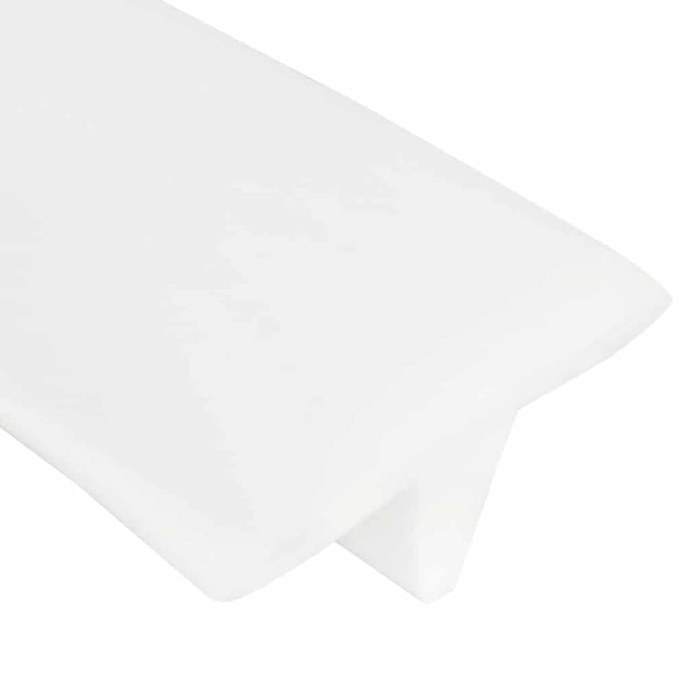Madrasskil 25×200×8 cm / skarvkil för två madrasser / sängkil – Vit