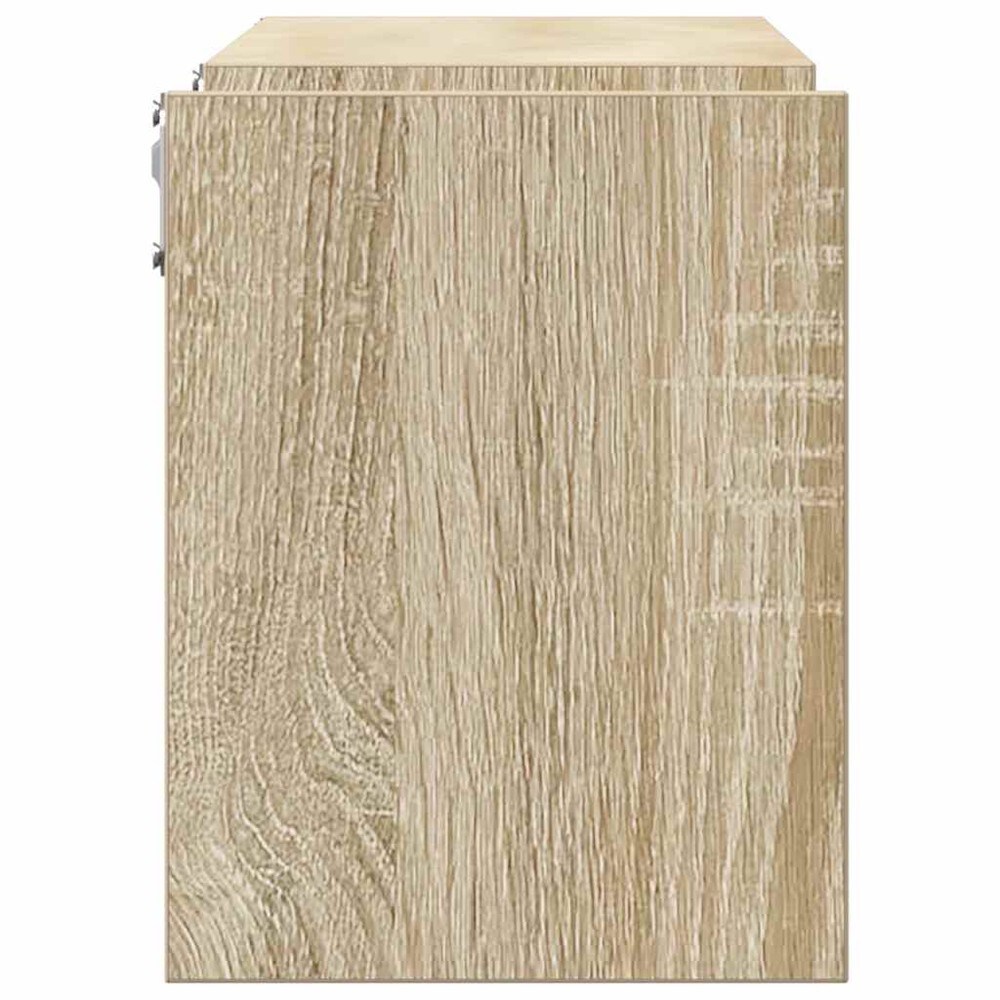 2 st vägghyllor 100×15×20 cm / svävande hyllor med dold montering – Ekstruktur