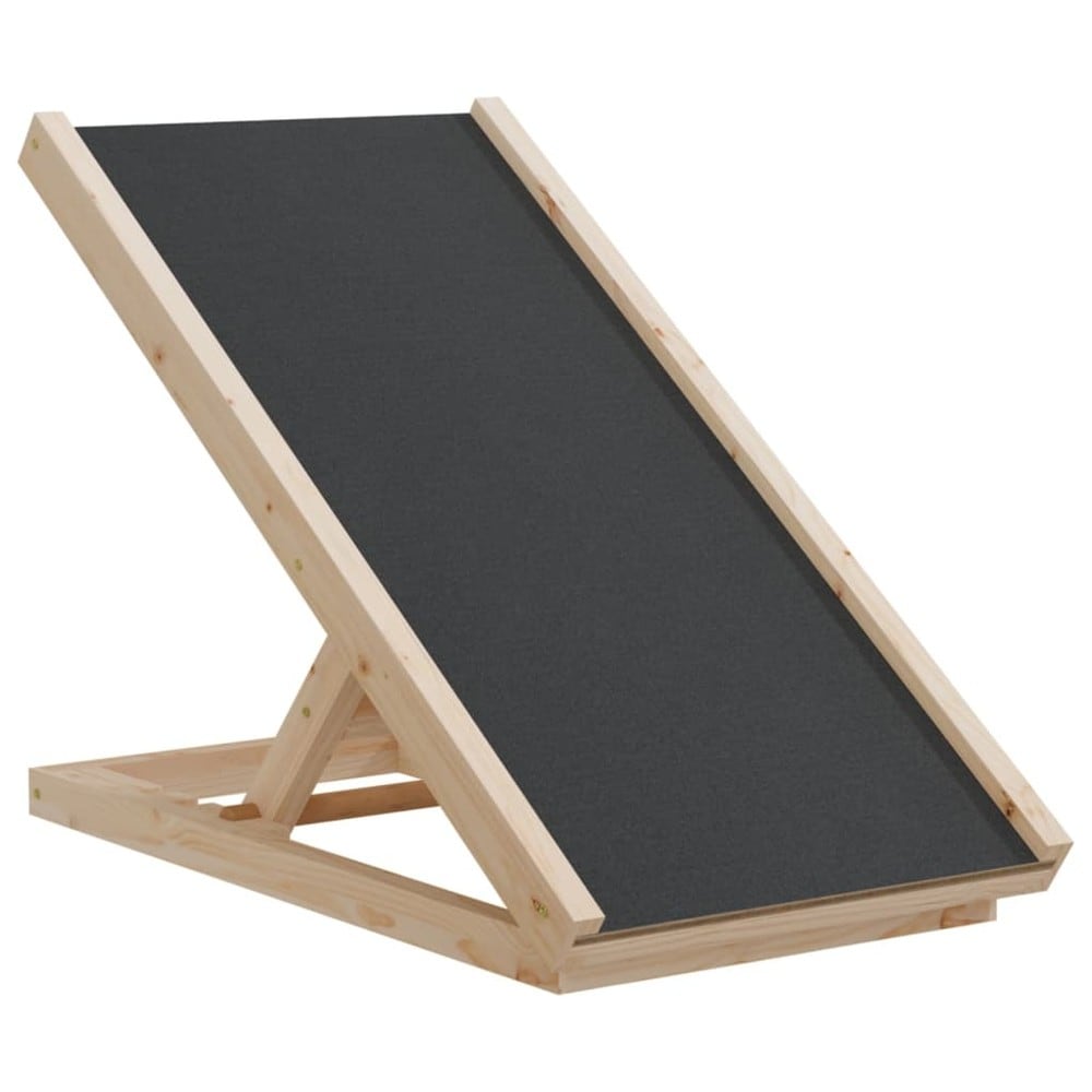 Koiranramppi 70×35 cm / kokoontaitettava lemmikkiramppi säädettävällä korkeudella