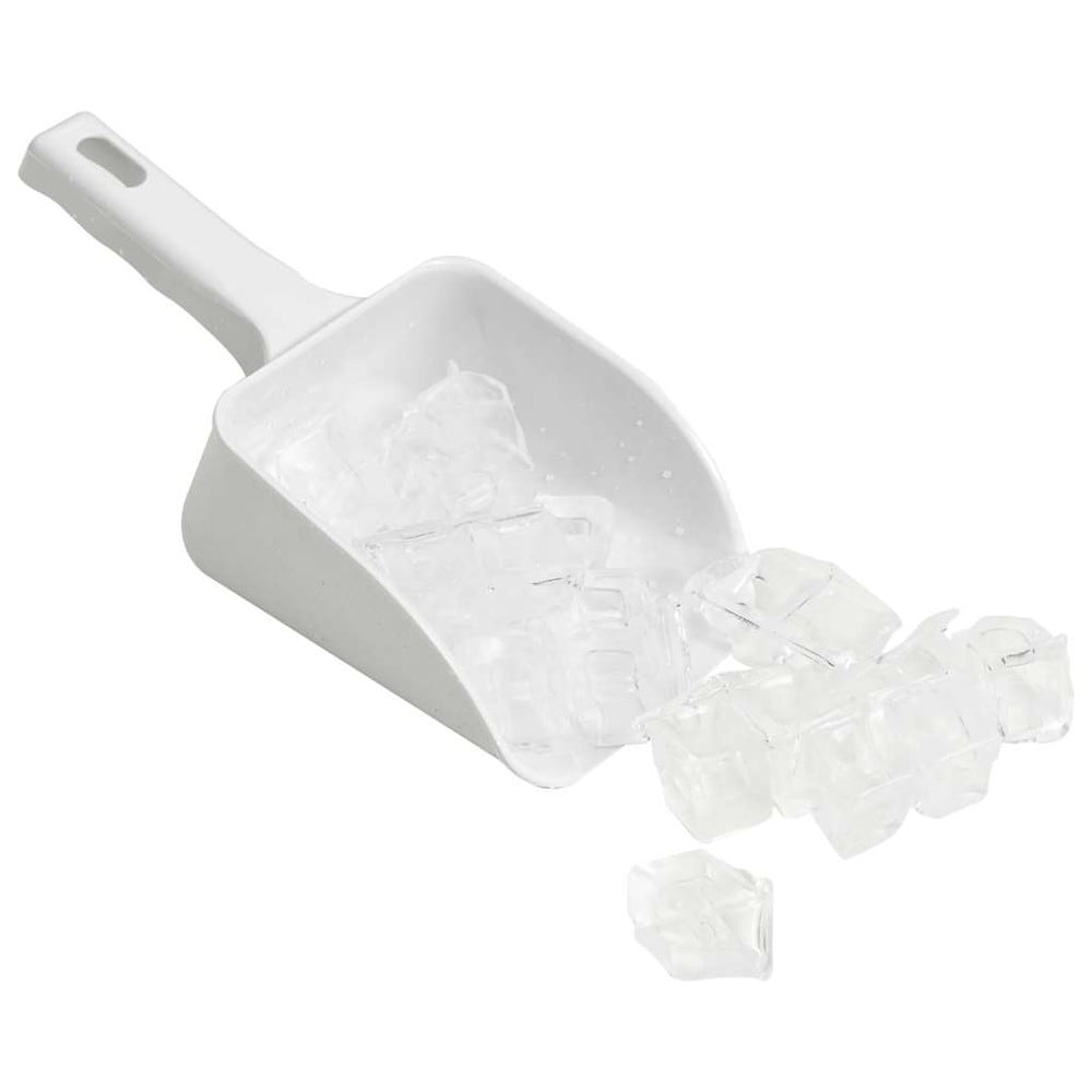Ismaskin 45 kg/24 h / isbitsmaskin med 36 isbitar per cykel – Svart/vit