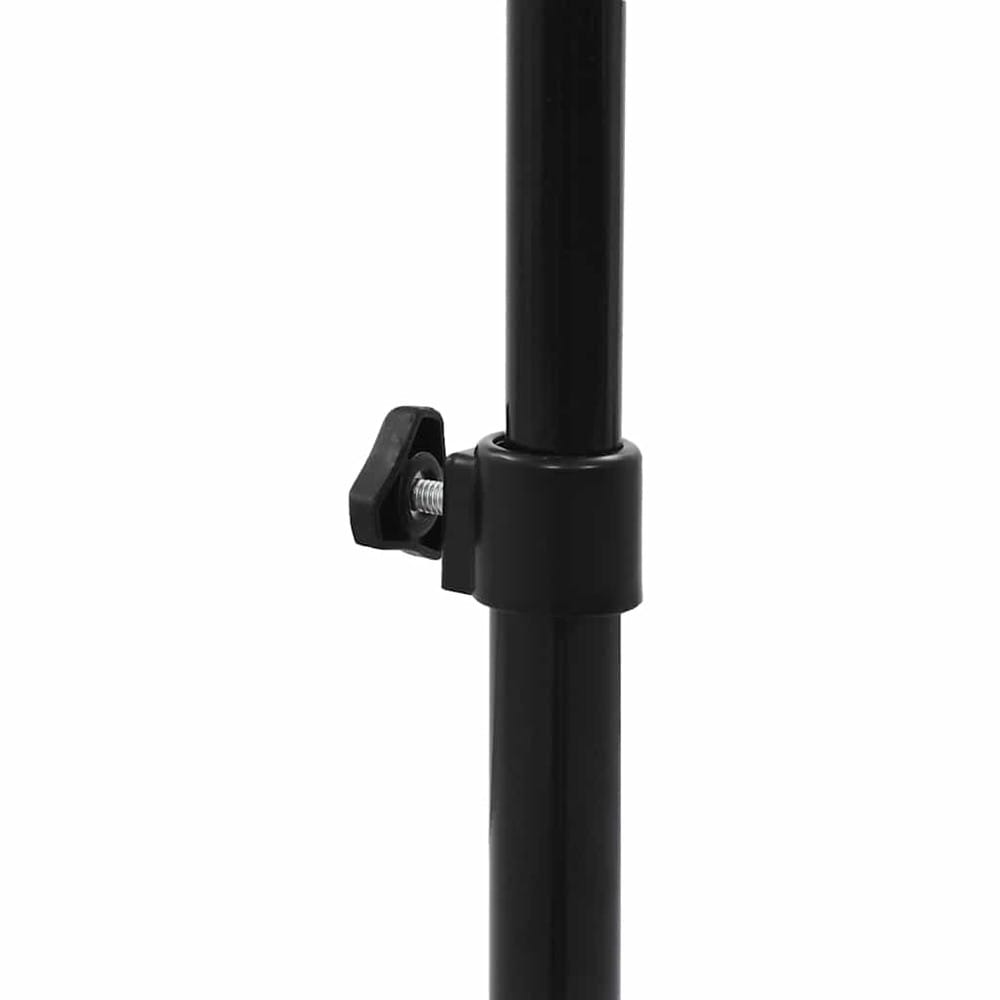 Boxboll för barn 87–120 cm / höjdjusterbart boxningsset med handskar – Svart/röd