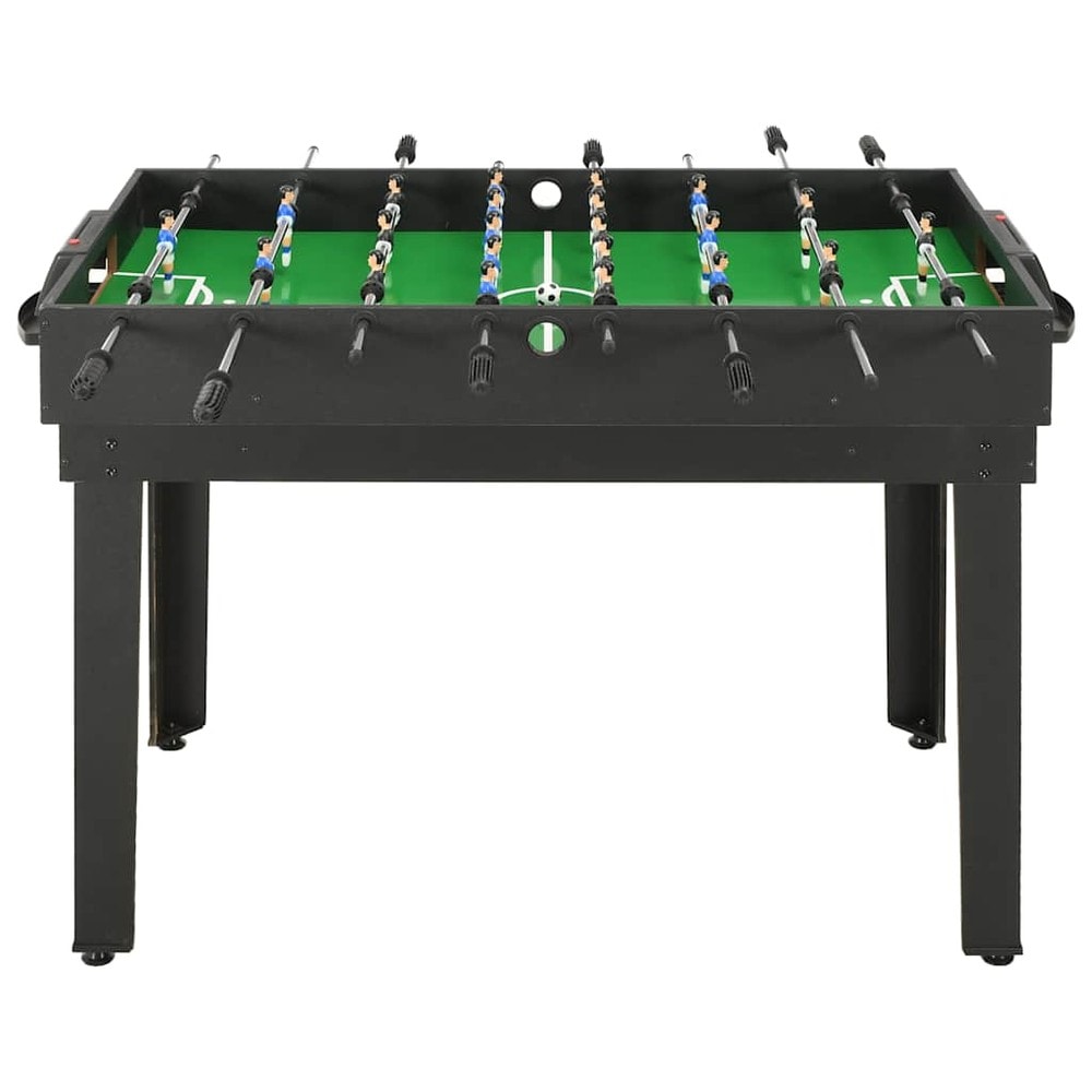 Multispelbord 15-i-1 121×61×82 cm / spelbord med 15 olika spel – Svart