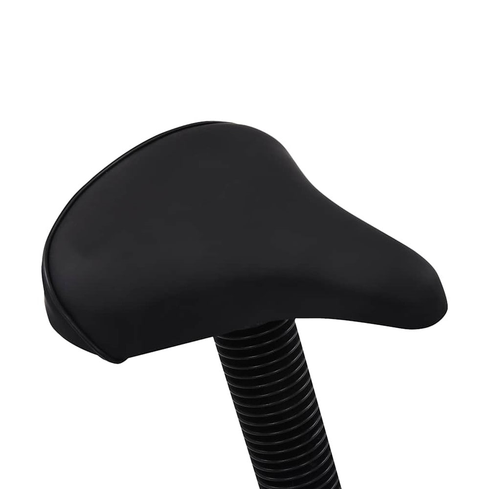 Träningscykel med remdrift / motionscykel med LCD-display och justerbart motstånd – Vit/svart