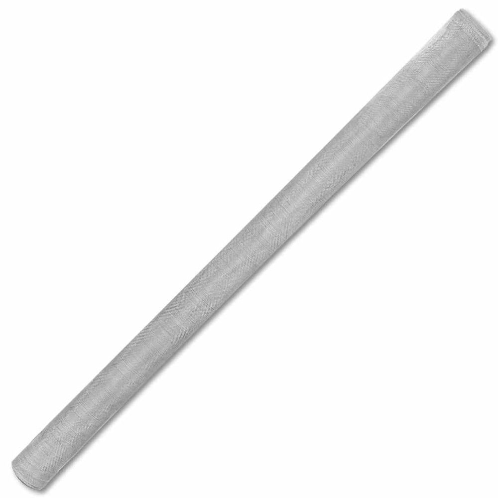 Insektsnät i aluminium 100×500 cm / myggnät för dörrar, fönster och burar – Silver