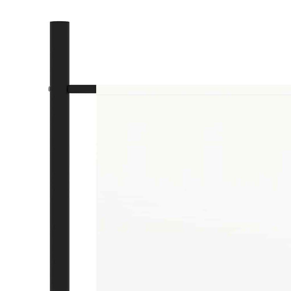 Rumsavdelare 3 paneler 260×180 cm / vikvägg / skärmvägg i tyg – Vit
