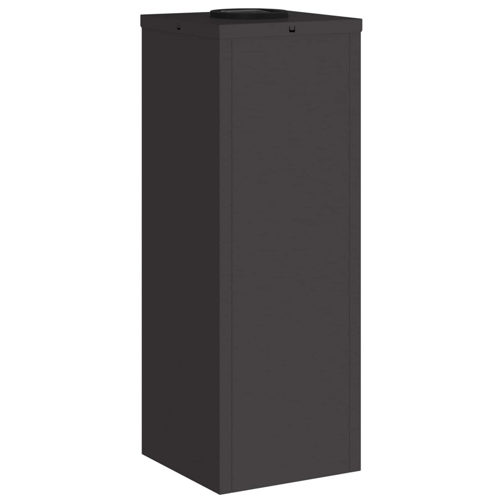 Solcellslampor för gång och rabatt 2-pack 50 cm - Svart / Solcellspollare / Gånglampor