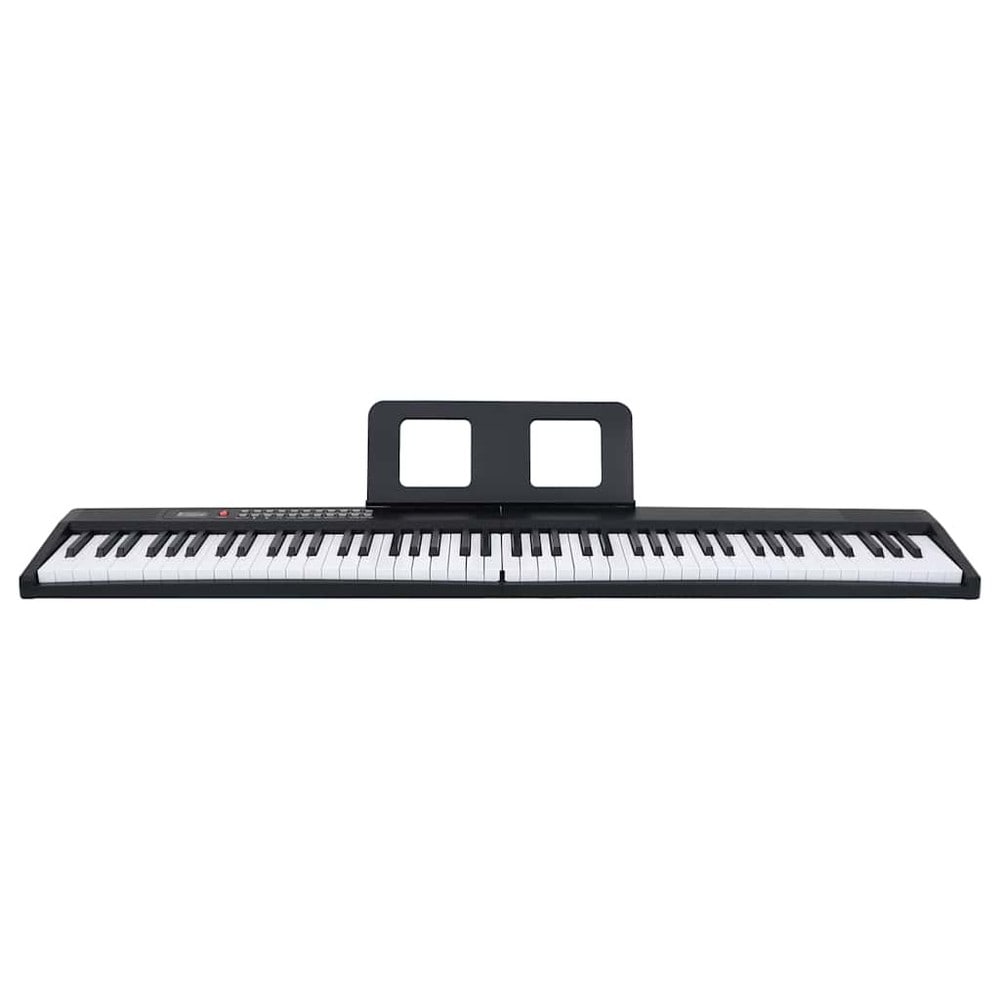 Hopfällbart keyboard med 88 tangenter och notställ / Portabelt elpiano / Vikbar klaviatur