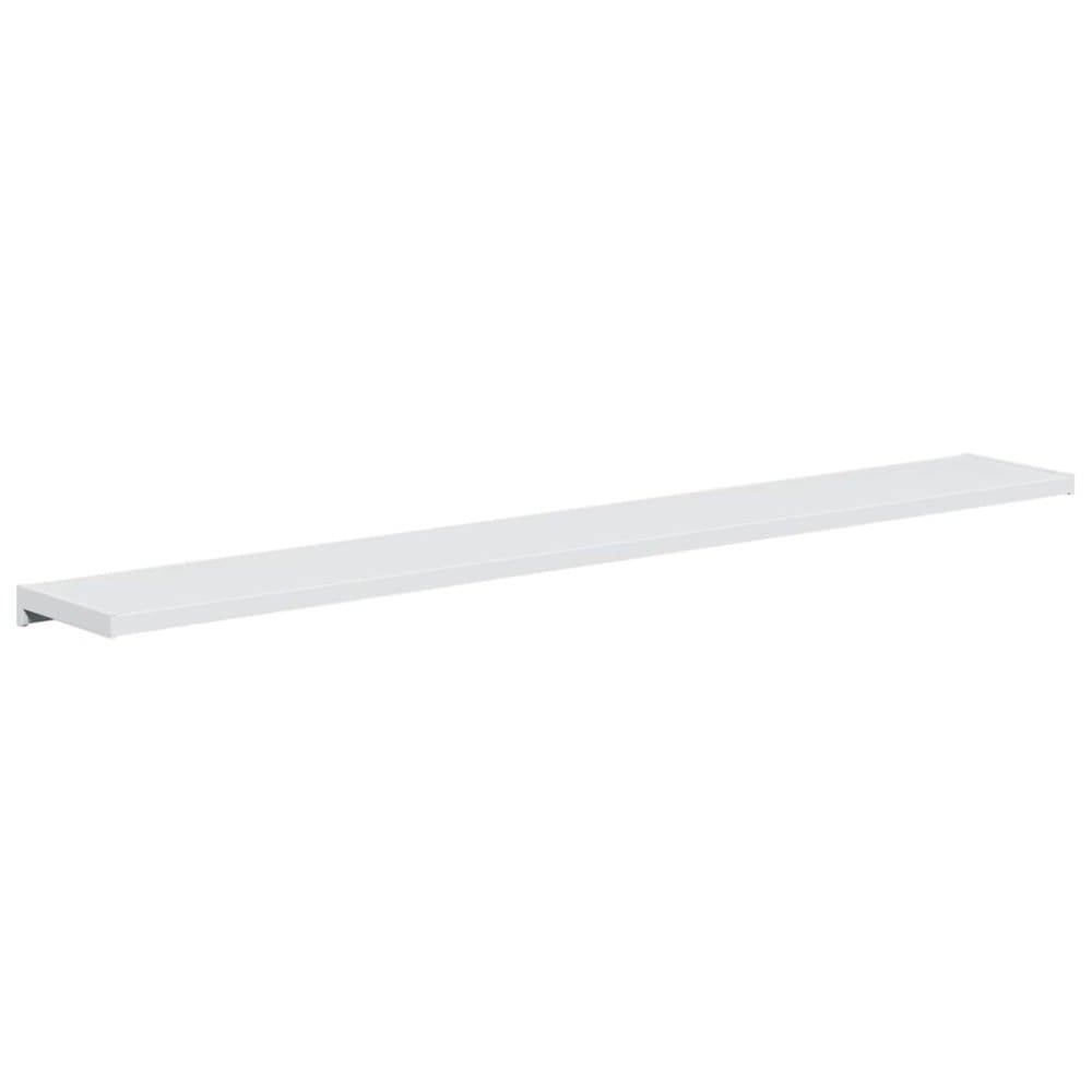 Fönsterbräda 120×20×4,5 cm / fönsterbänk i PVC med sidokapslar – Vit