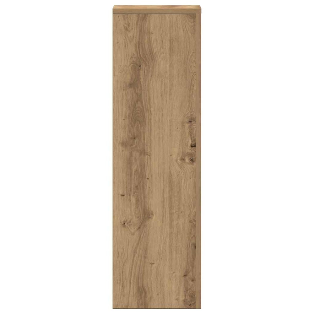 Blompelare 2-pack 25x25x80 cm - Artisan-ek / Växtpelare / Piedestaler för krukor