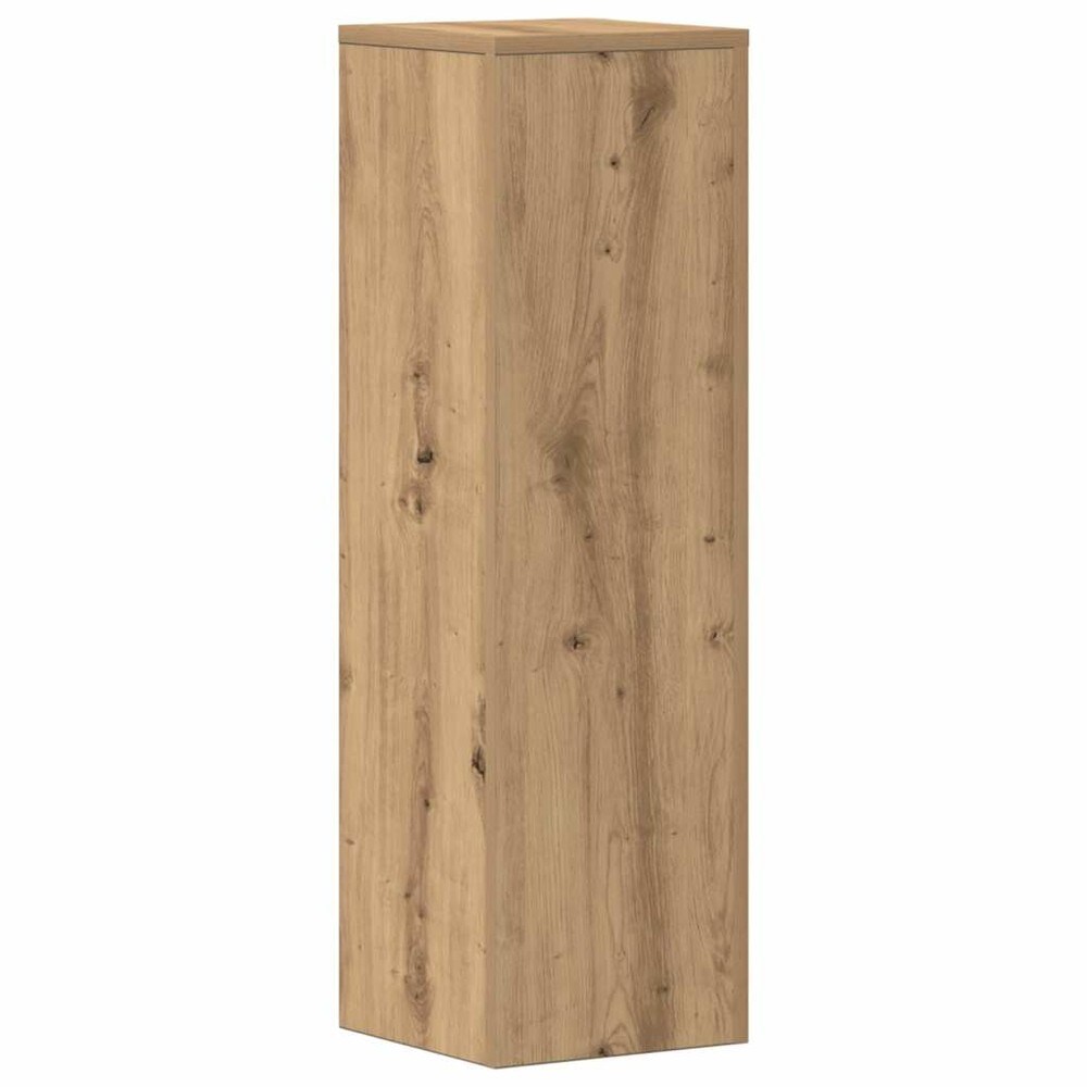 Blompelare 2-pack 25x25x80 cm - Artisan-ek / Växtpelare / Piedestaler för krukor