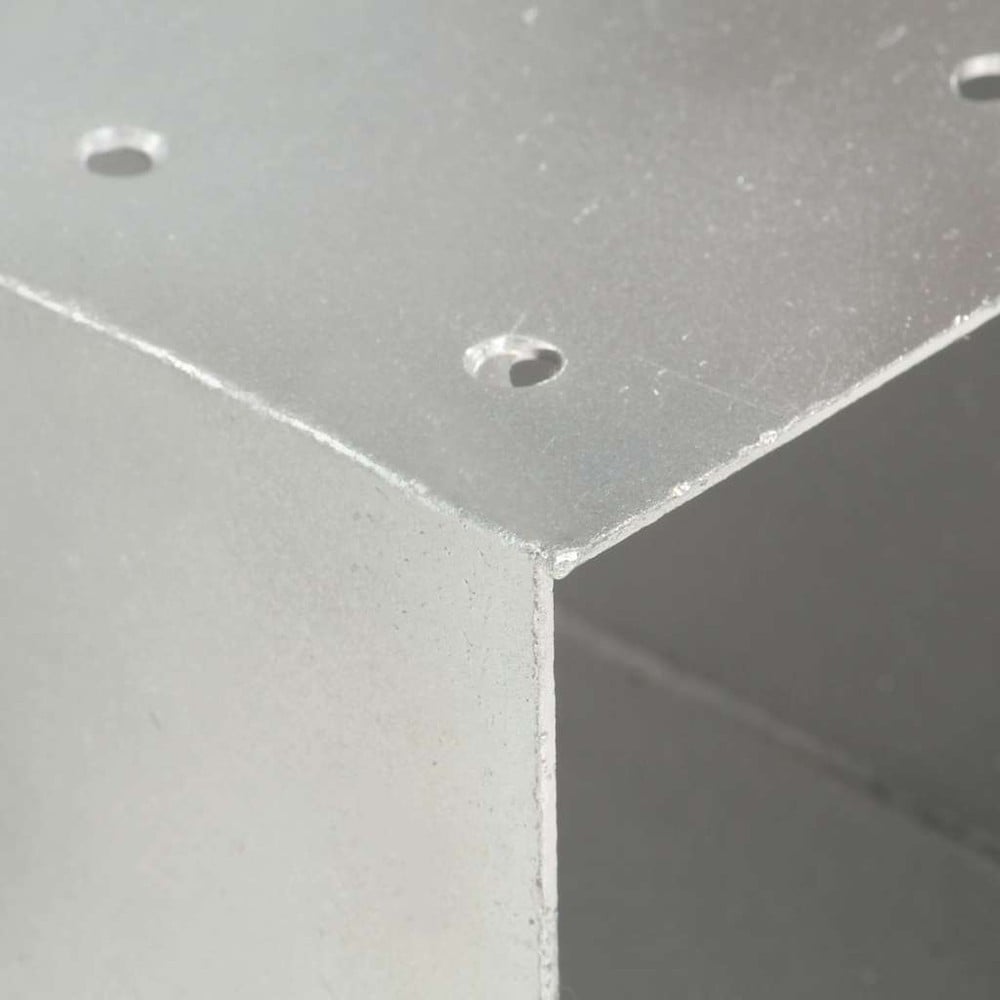 Y-formade stolpfästen 4-pack 91x91 mm / Trästolpskopplingar / Beslag för träbalkar