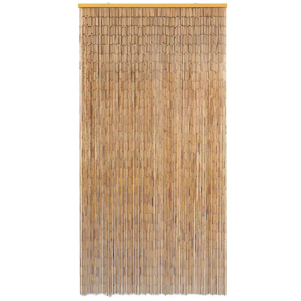 Insektsdraperi för dörr i bambu 100x200 cm / Dörrgardin i bambu / Bambudraperi