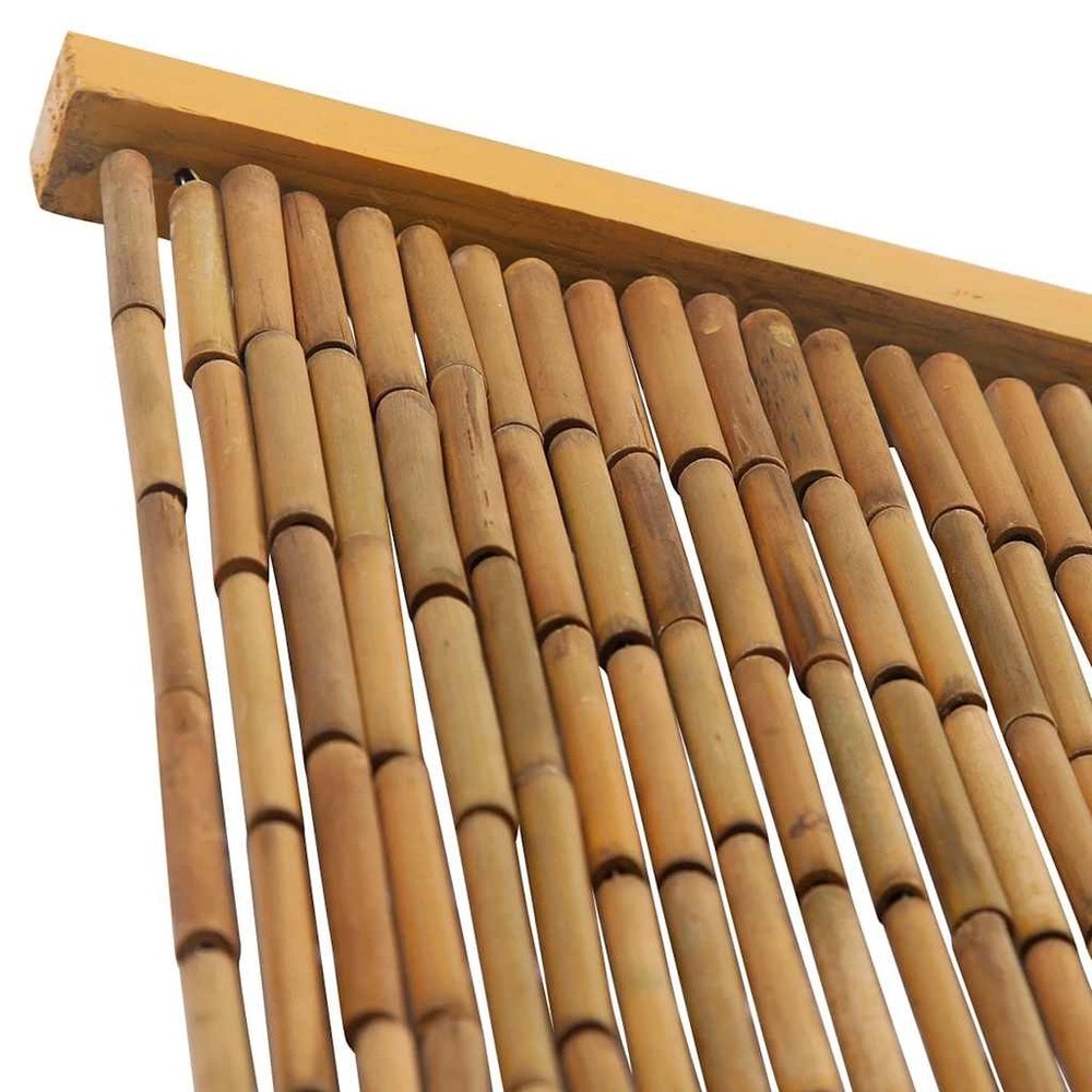 Insektsdraperi för dörr i bambu 100x200 cm / Dörrgardin i bambu / Bambudraperi