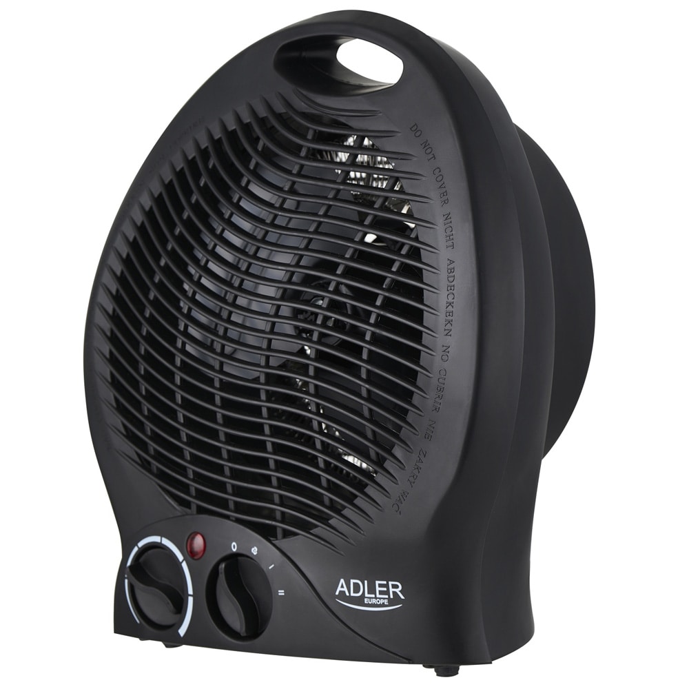 Adler värmefläkt 2000W / Portabel fläktvärmare med termostat / Elektrisk tillskottsvärmare